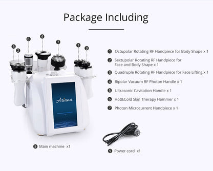 8 in 1 Ultrasonic 40K Cavitation with Rotary - Rotating RF image 2