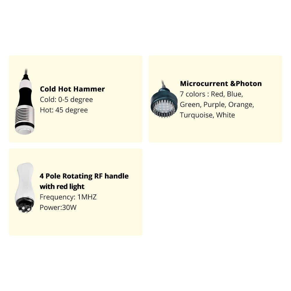 8 in 1 Ultrasonic 40K Cavitation with Rotary - Rotating RF image 4