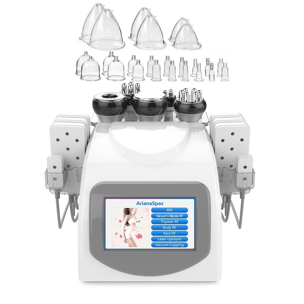 7 in 1  Lipo Laser Ultrasonic RF Cavitation Machine with Vacuum Suction  Therapy image 0