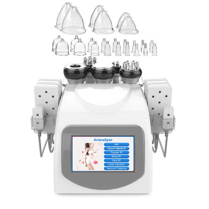 7 in 1  Lipo Laser Ultrasonic RF Cavitation Machine with Vacuum Suction  Therapy image 0
