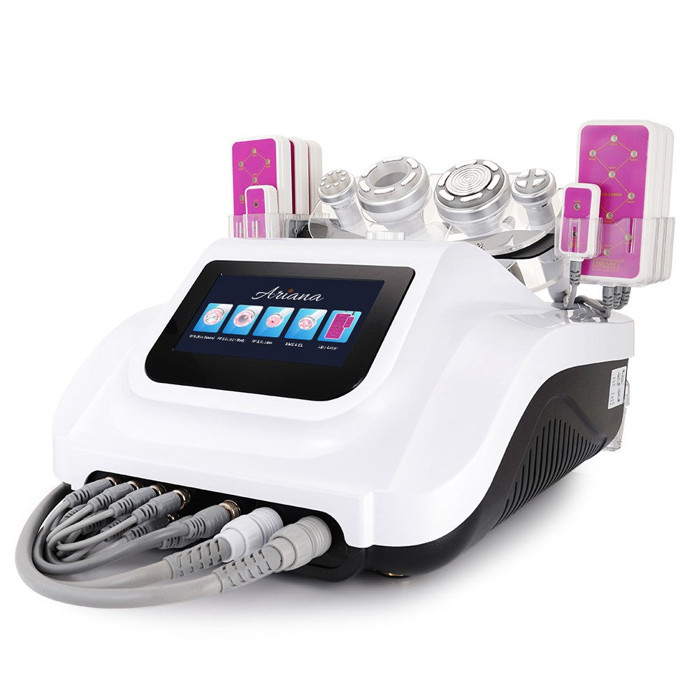 5 in 1 Ultrasonic 30K Cavitation 160mW Lipo Laser Radio Frequency RF with EMS &amp; EL (Electric Muscle Stimulation and Electroporation) S-Shape Machine ( MORE POWERFUL ) image 0