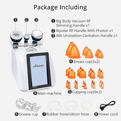 4 in 1 Radio Frequency with Vacuum Suction Cupping image 1