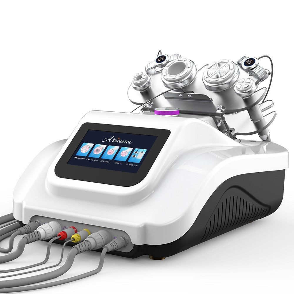 5 in 1 Ultrasonic 30K Cavitation Radio Frequency RF with EMS &amp; EL (Electric Muscle Stimulation and Electroporation) S-Shape Machine image 0