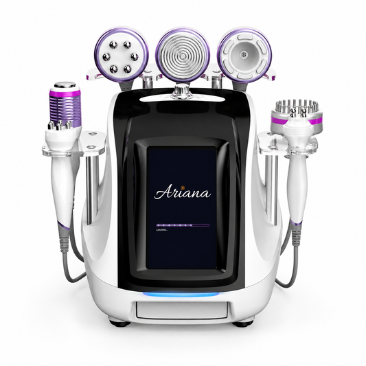 ArianaSpas Black 8-in-1 professional 40K cavitation and RF machine