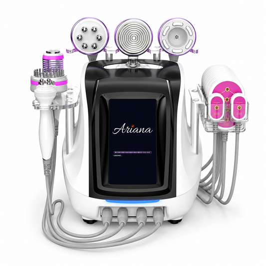 ArianaSpas Black 9-in-1 professional 40K cavitation, RF and lipo laser machine