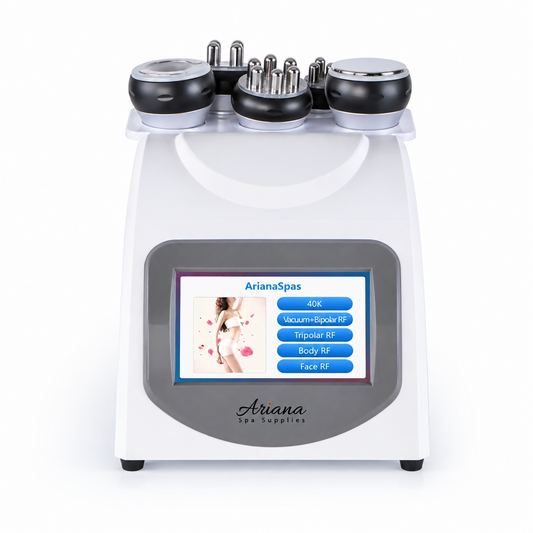 ArianaSpas Blue 5-in-1 Portable professional 40K cavitation and RF machine