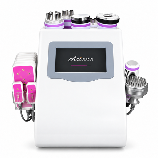 ArianaSpas Purple 9-in-1 40K cavitation machine with RF and lipo laser