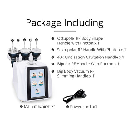 5-in-1 Ultrasonic 40K Cavitation with RF Radio Frequency image 2