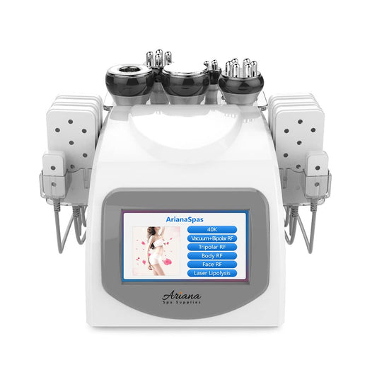 6 in 1 Ultrasonic Cavitation Machine with RF &amp; Lipo Laser Therapy image 0