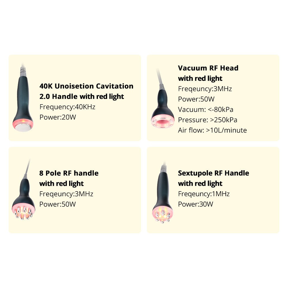 8 in 1 Ultrasonic 40K Cavitation with RF Radio Frequency image 3